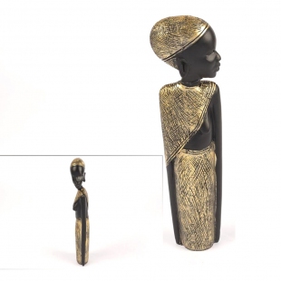 Afrikalı Erkek Biblo