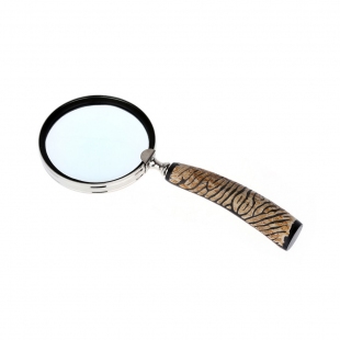 Ahşap Zebra Desen Büyüteç