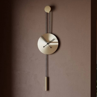 Antik Gold Duvar Saati 30 cm