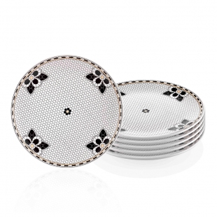 Bistro Servis Tabağı 6 Lı Set - 26 cm
