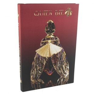 Bordo Queen Bee Kitap Kutu 35x24x3 cm