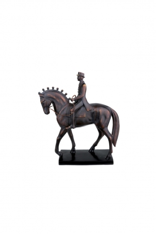 Brown Atlı Biblo 33 cm