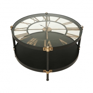 Clock Metal Sehpa
