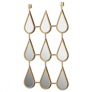 Damla Gold Ayna 56x99 cm