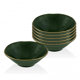 Deep Çorba Kasesi 6 Lı Set Yeşil