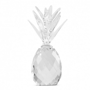 Dekoratif Cam Ananas Obje 12x6 cm