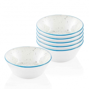 Dots Kase 6 Lı Set - 15 cm - Mavi
