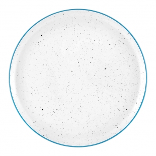 Dots Servis Tabağı - 30 cm - Mavi