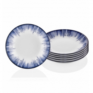Gisou Yemek Tabağı 21 Cm - 6 Lı Set