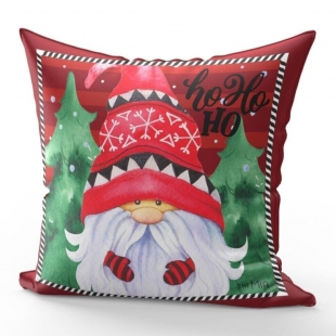 GNM0017 Gnomes Yastık - 40 X 40 Cm 