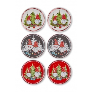 Gnomes Servis Tabağı 6 Lı Set - 26 Cm