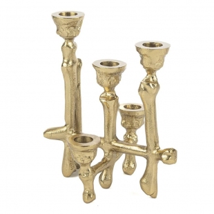 Gold 5li Mumluk 19x16x23 cm