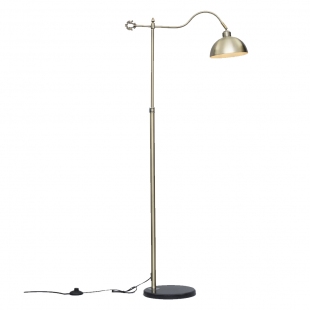 Gold Metal Rustik Lambader 70x145 cm
