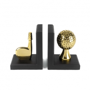 Gold Siyah Golf Kitap Tutucu