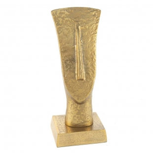 Gold Yüz Dekor Obje 9x7x24 cm