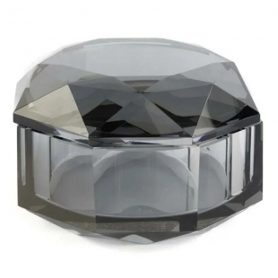 Gri Cam Dekoratif Kutu 11x7 cm