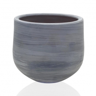 Kiremit Saksı Gri 22 cm