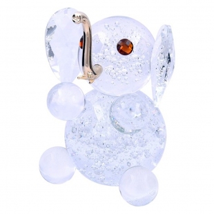 Kristal Fil Aksesuar 14 cm