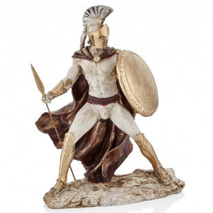 Leonidas Büyük Savaşçı Biblo Gold 12x25x33 cm
