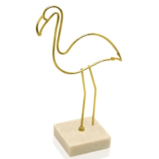 Metal Flamingo Biblo -2-