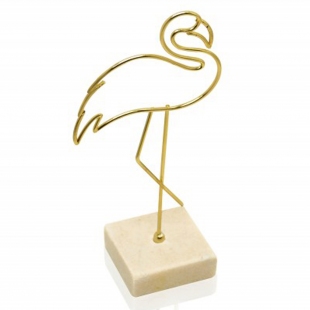Metal Flamingo Biblo