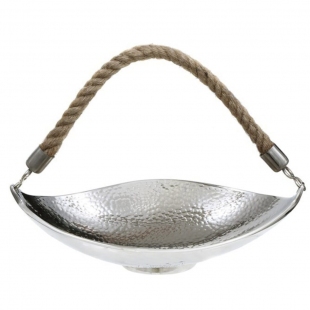 Metal Halatlı Kase 29x8 Cm