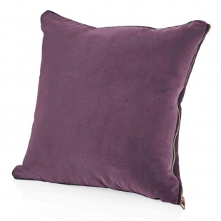 Mor Kadife Yastık 40 x 40 Cm