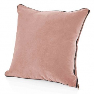 Pembe Kadife Yastık 40 X 40 cm