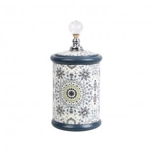 Renkli Kapaklı Küp 29 cm