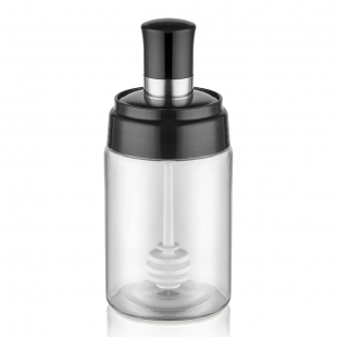 Spread Kaşıklı Reçel Bal Kavanozu 15 cm - 385 ml