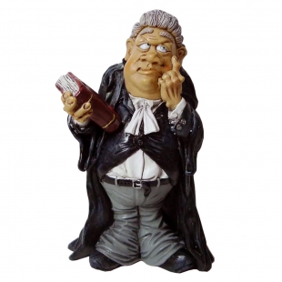 Yargıç Biblo 14 cm