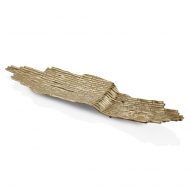 Bambu Gold Küçük Dekoratif Tabak  65x13x4 cm