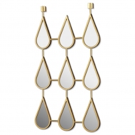 Damla Gold Ayna 56x99 cm