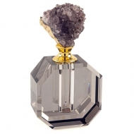 Gold Gri Parfüm Şişesi 6x13 cm