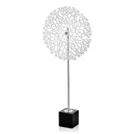 Meşe Ağacı Büyük Dekor Gümüş 35x8x66 cm