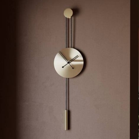 Antik Gold Duvar Saati 30 cm