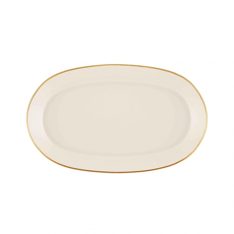 Basic Oval Servis Krem- 26cm 2 Li Set