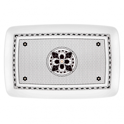 Bistro Dikdörtgen Servis Tabağı 34x25 cm