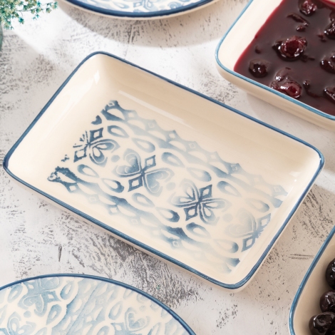 Blue Branch 24 Parça Kahvaltı Takımı