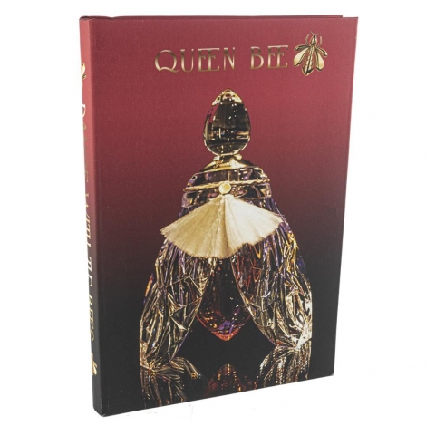 Bordo Queen Bee Kitap Kutu 35x24x3 cm