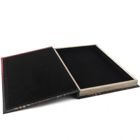 Bordo Queen Bee Kitap Kutu 35x24x3 cm