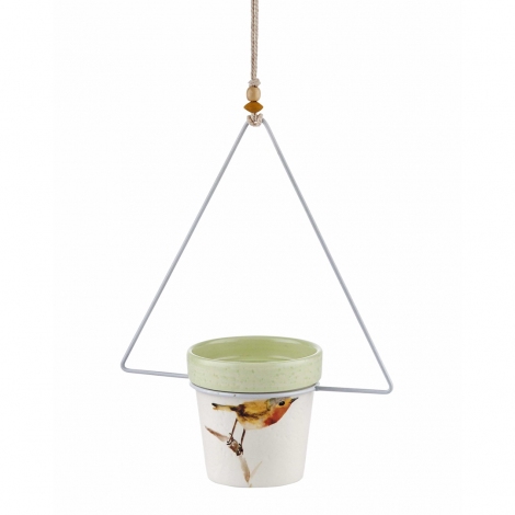 Çiçeklik - 32 Cm Kuş