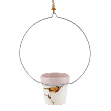 Çiçeklik - 36 Cm Kuş