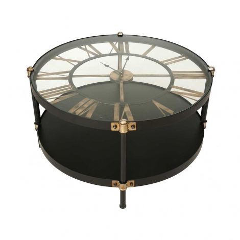 Clock Metal Sehpa