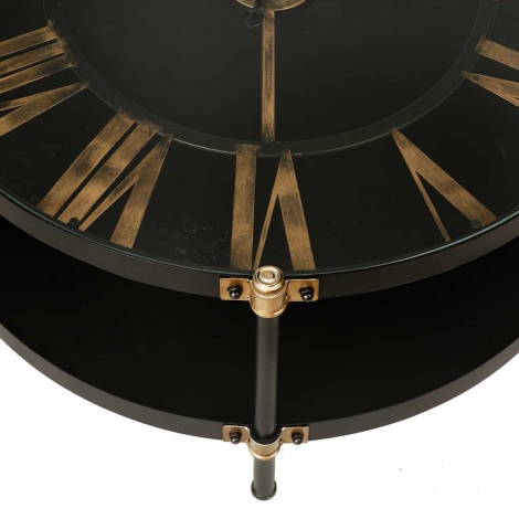 Clock Metal Sehpa