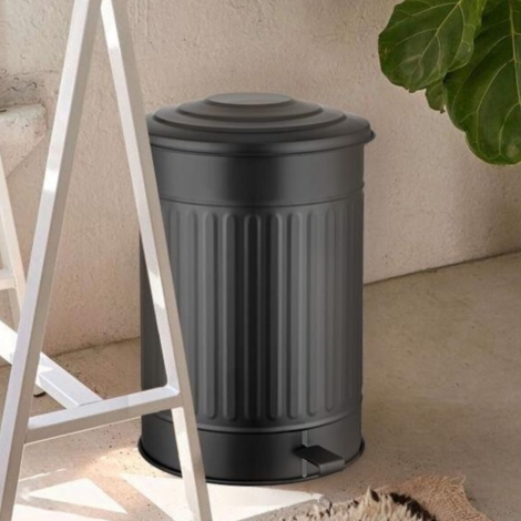 Çöp Kovası Mutfak 37 Lt - Siyah
