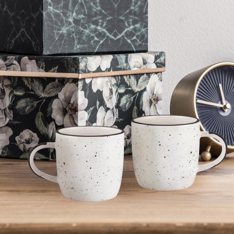 Dots Kupa 2 Li Set 200 cc - Siyah