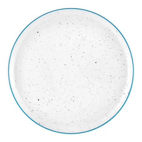 Dots Servis Tabağı - 30 cm - Mavi