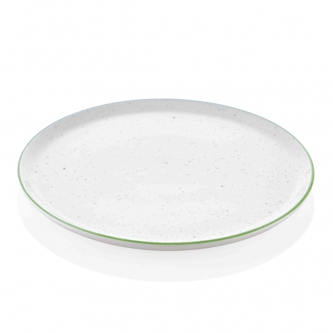Dots Servis Tabağı - 30 cm - Yeşil
