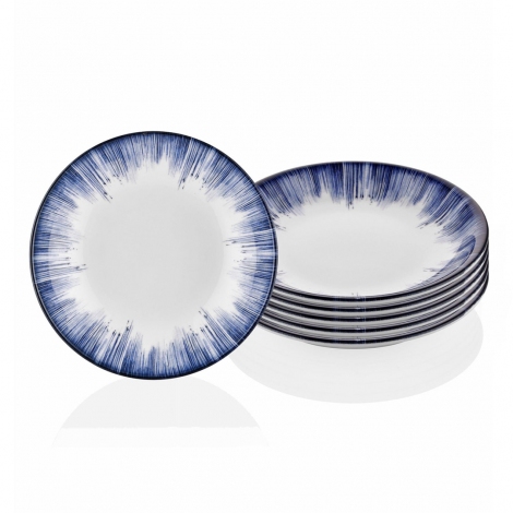 Gisou Yemek Tabağı 21 Cm - 6 Lı Set